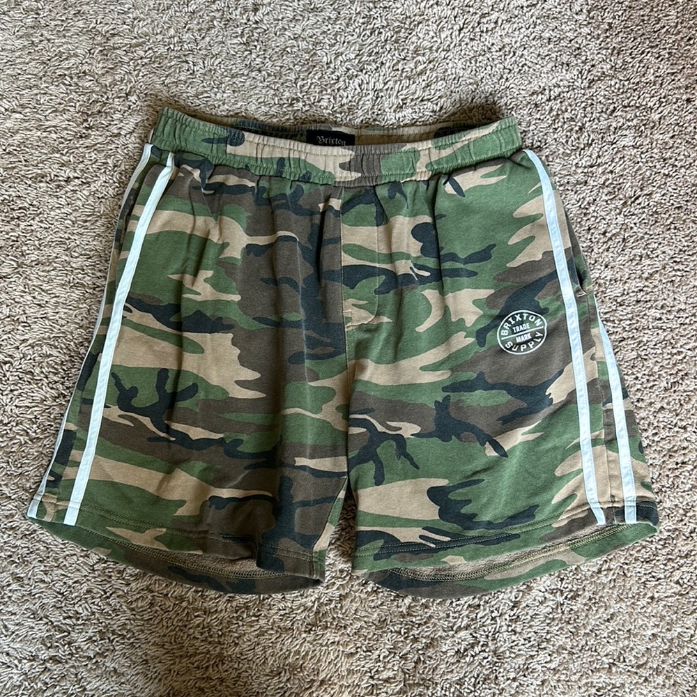 Brixton Camo Shorts Zumiez